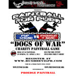 Dogs of War Charity Paintball Event